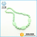 Food Grade Silicone Carrier necklace pendant /Baby Teether Charms